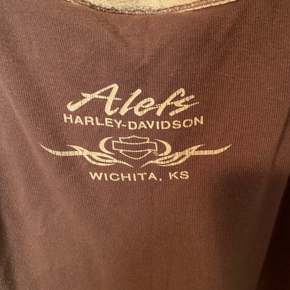 Women's Harley Davidson TShirt Tank Sz M - Picture 5 of 5